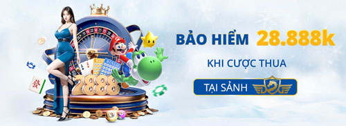 Bảo hiểm 28.888k khi cược thua tại DG