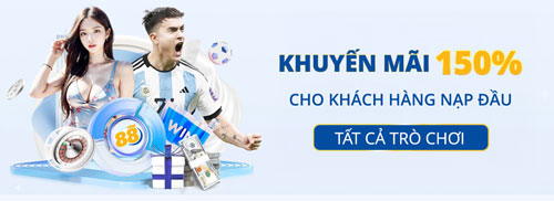 KHuyến mãi 150% nạp đầu